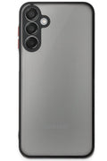 Mey İthalat® Samsung Galaxy A16 5G Kılıf Montreal Silikon Kapak - Siyah