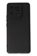 Mey İthalat® Mi 13 Pro Kılıf Nano içi Kadife Silikon - Siyah