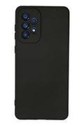 Mey İthalat® Samsung Galaxy A23 4G Kılıf Nano içi Kadife Silikon - Siyah