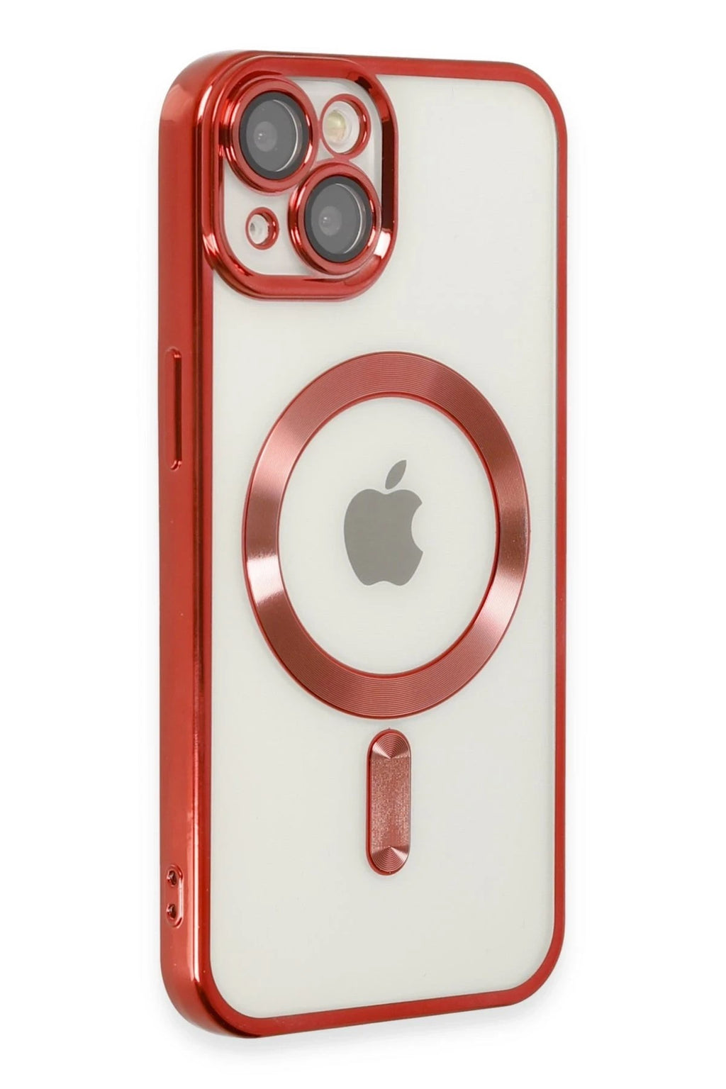Mey İthalat® iPhone 14 Kılıf Kross Magneticsafe Kapak - Kırmızı