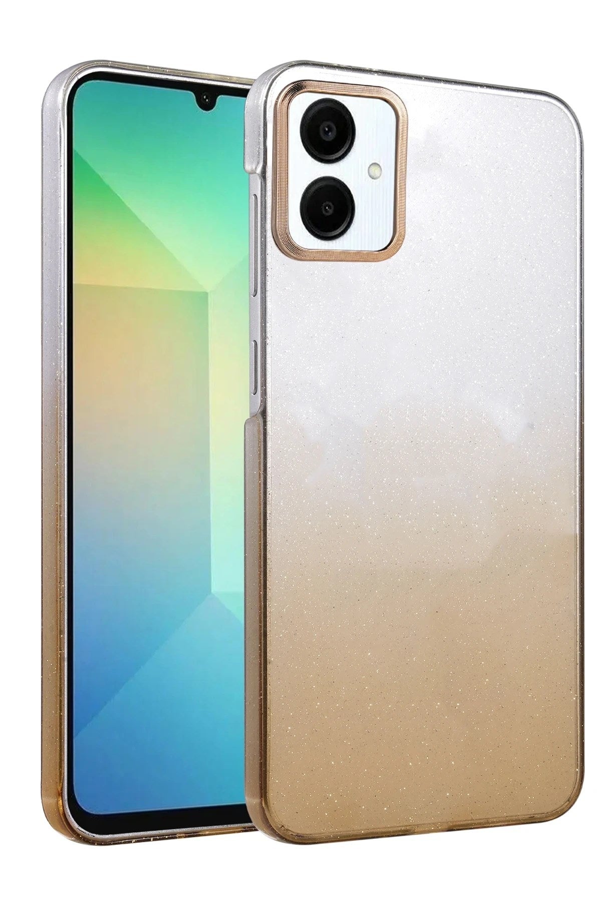 Mey İthalat® Samsung Galaxy A06 Glossy Kapak - Çöl Titanyum