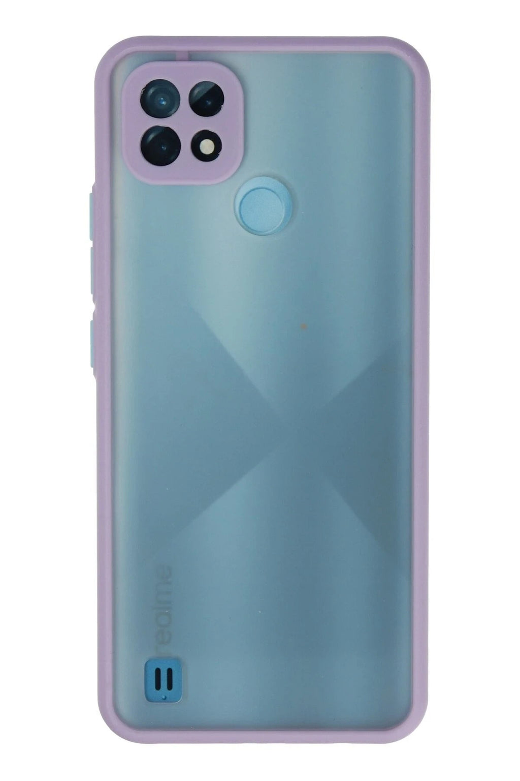 Mey İthalat® Realme C21 Kılıf Montreal Silikon Kapak - Mor