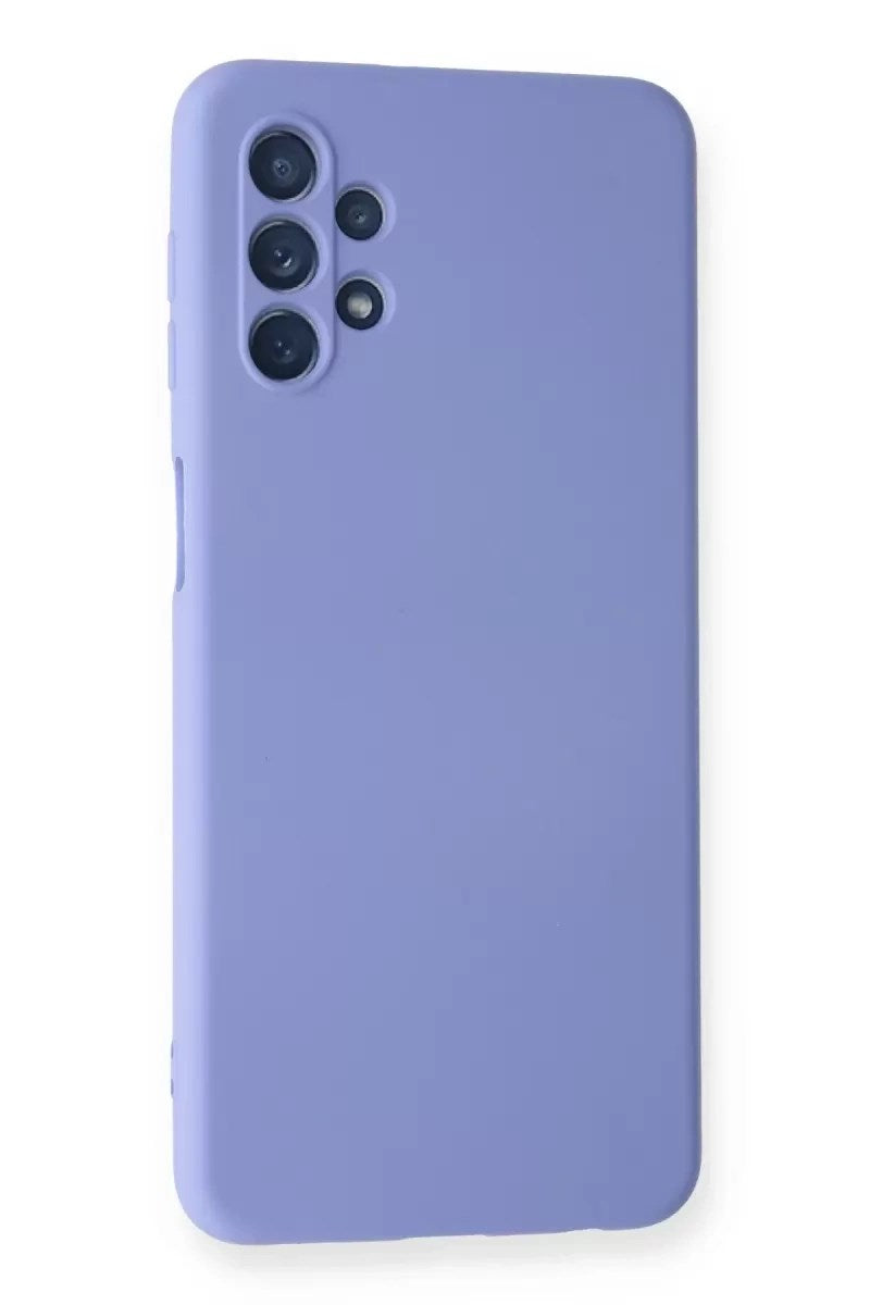Mey İthalat® Samsung Galaxy A52 Kılıf Nano içi Kadife Silikon - Lila