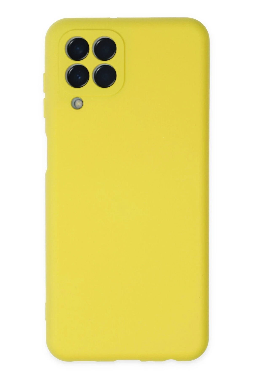Mey İthalat® Samsung Galaxy M33 Kılıf Nano içi Kadife Silikon - Sarı