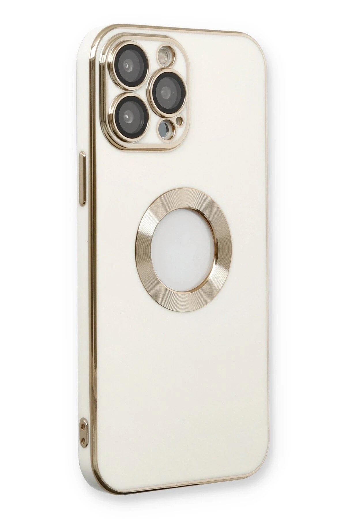 Mey İthalat® iPhone 13 Pro Kılıf Store Silikon - Beyaz