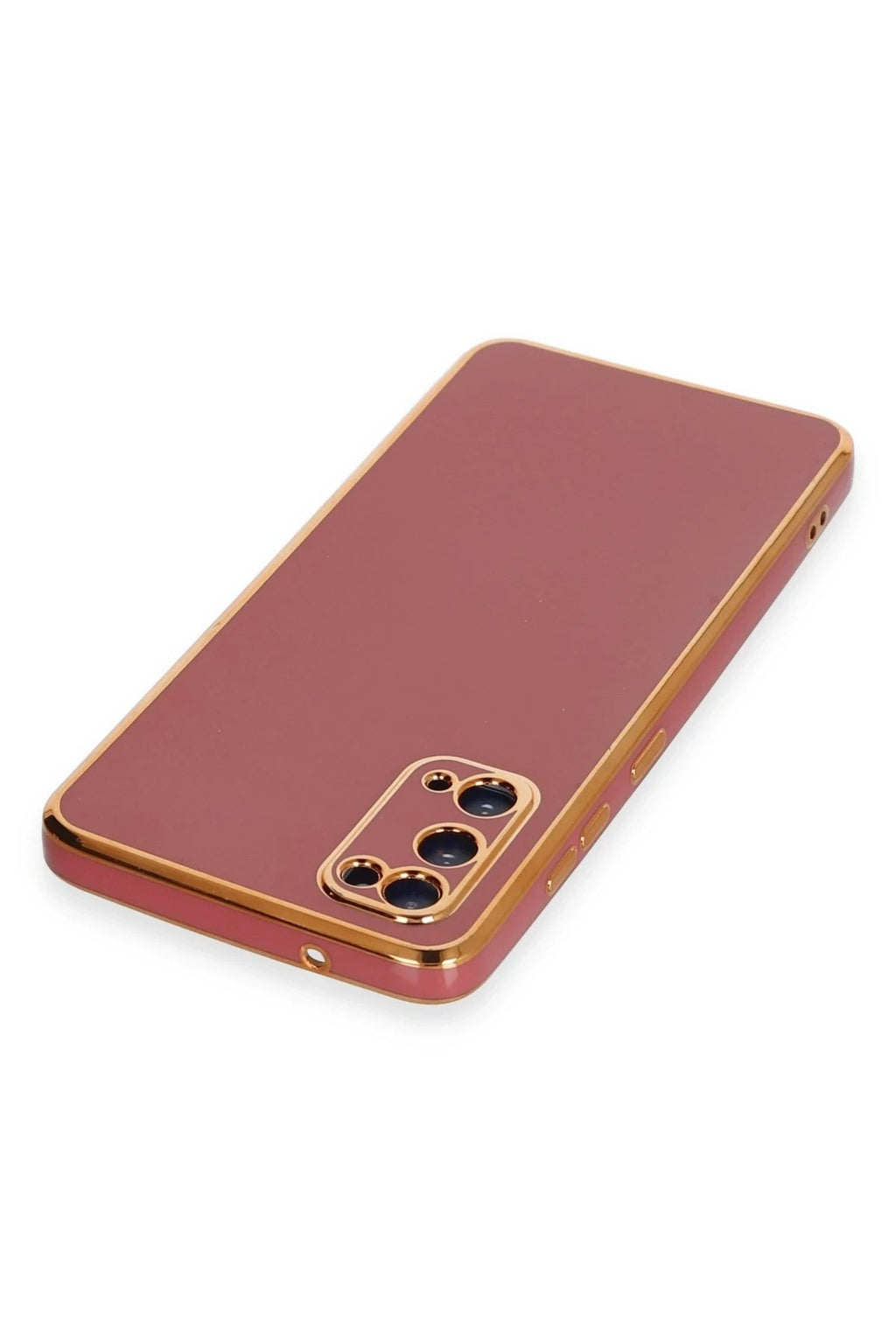 Mey İthalat® Samsung Galaxy S20 Kılıf Volet Silikon - Kırmızı