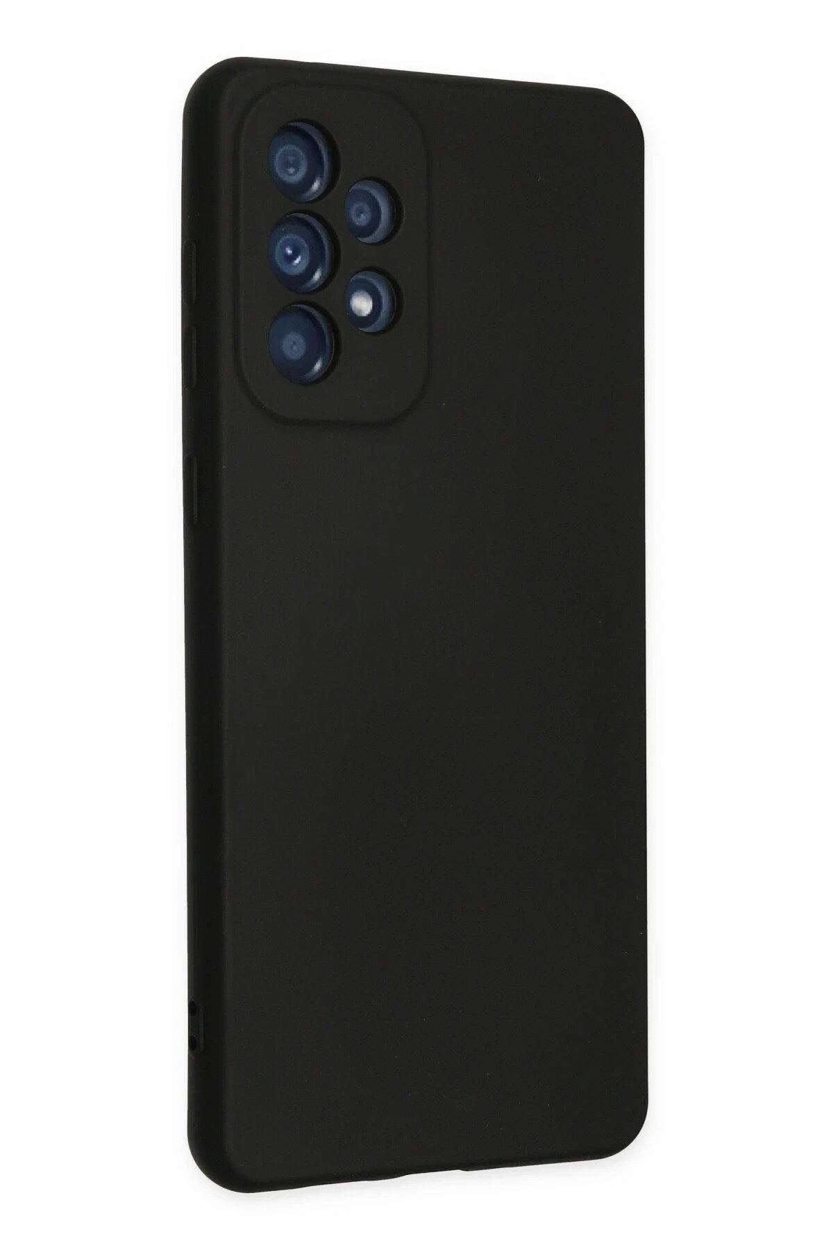 Mey İthalat® Samsung Galaxy A23 4G Kılıf Nano içi Kadife Silikon - Siyah