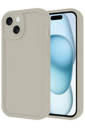 Mey İthalat® iPhone 14 Kılıf Viera Silikon - Krem