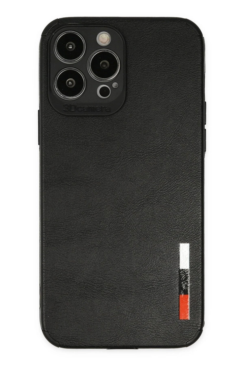 Mey İthalat® iPhone 13 Pro Kılıf Loop Deri Silikon - Siyah