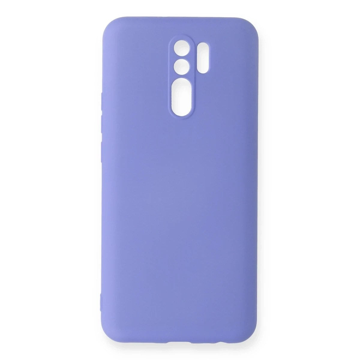 Mey İthalat® Redmi 9 Kılıf Nano içi Kadife Silikon - Lila