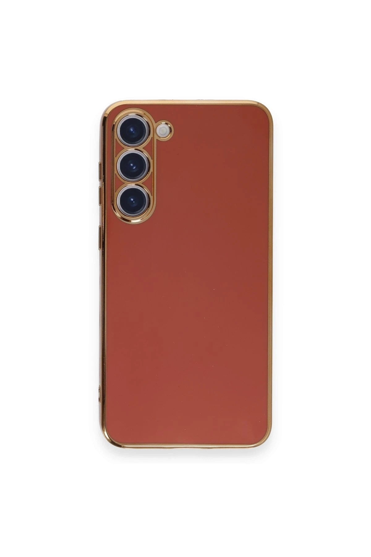 Mey İthalat® Samsung Galaxy S23 Plus Kılıf Volet Silikon - Kırmızı