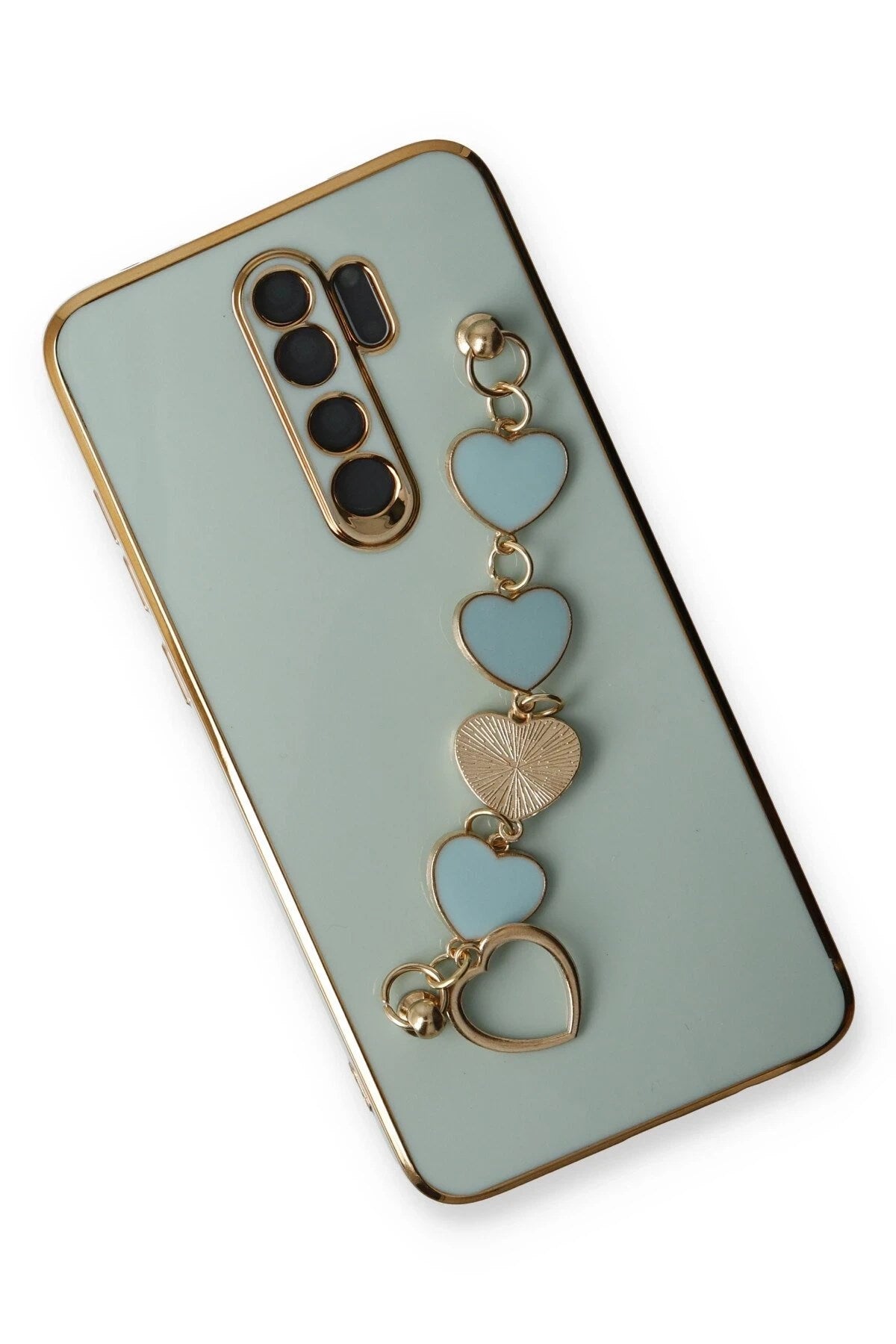 Mey İthalat® Redmi Note 8 Pro Kılıf Esila Silikon - Su Yeşili