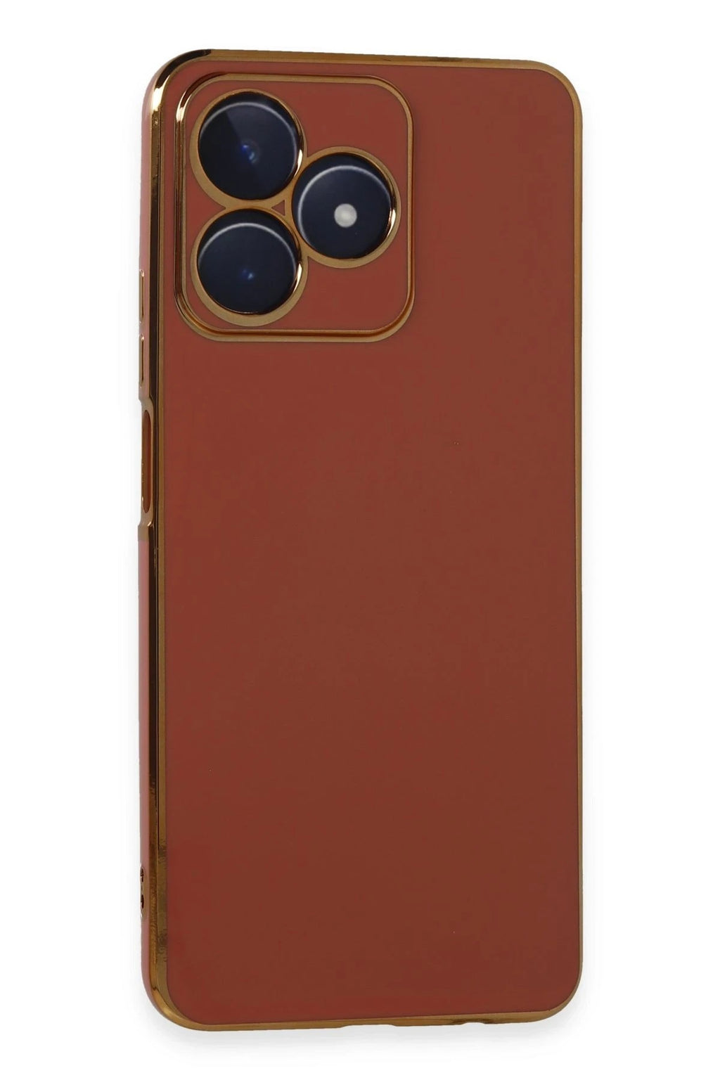 Mey İthalat® Realme C53 Kılıf Volet Silikon - Kırmızı