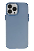 Mey İthalat® iPhone 13 Pro Max Kılıf Modos Metal Kapak - Lacivert