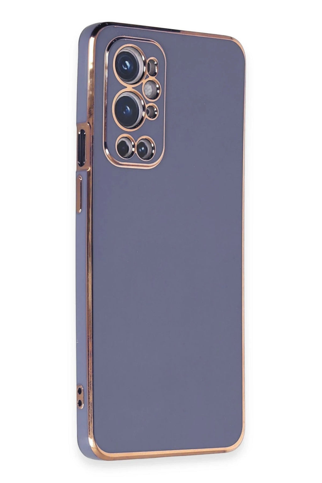 Mey İthalat® One Plus 9 Pro Kılıf Volet Silikon - Mavi