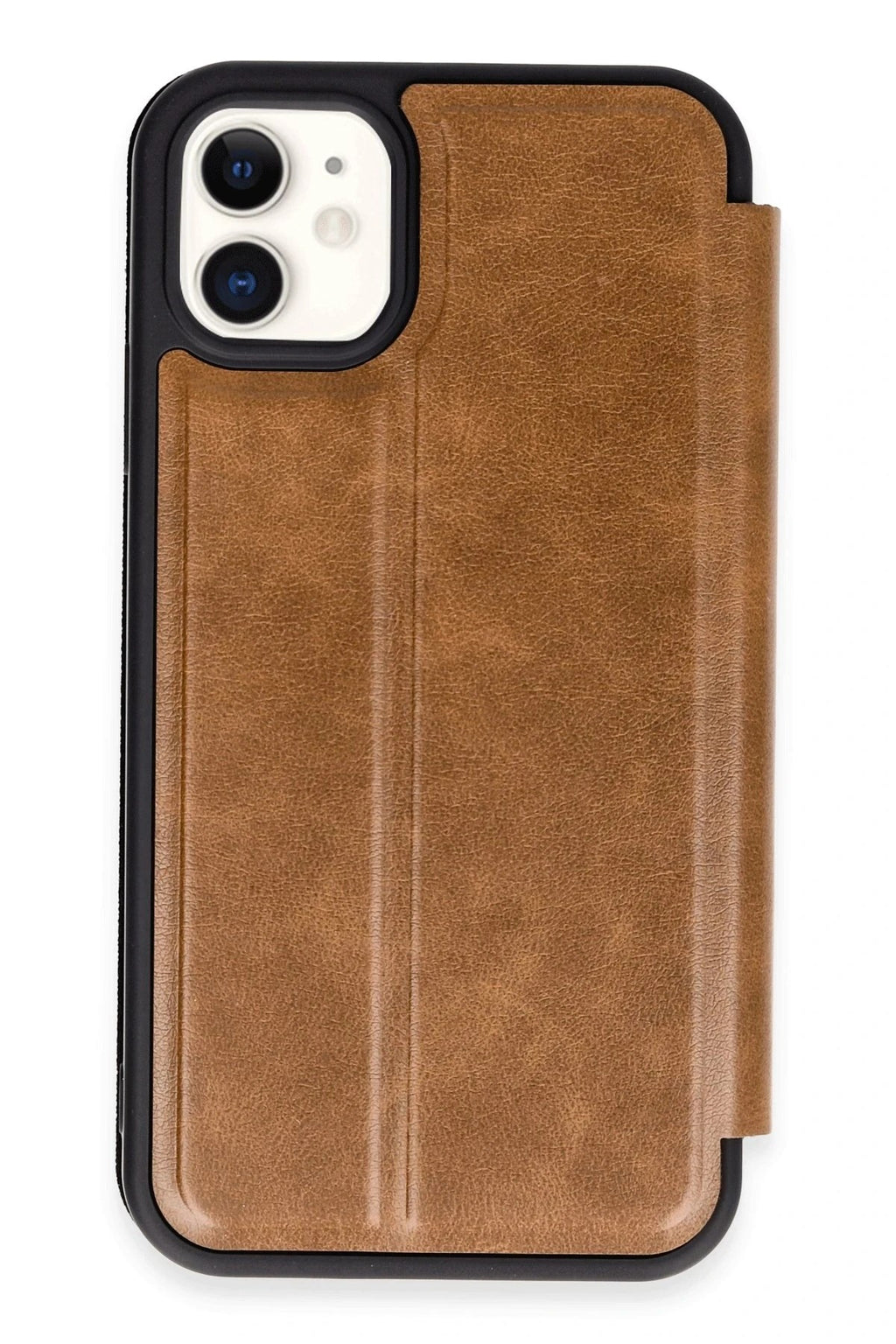 Mey İthalat® iPhone 11 Kılıf Flip Cover - Taba
