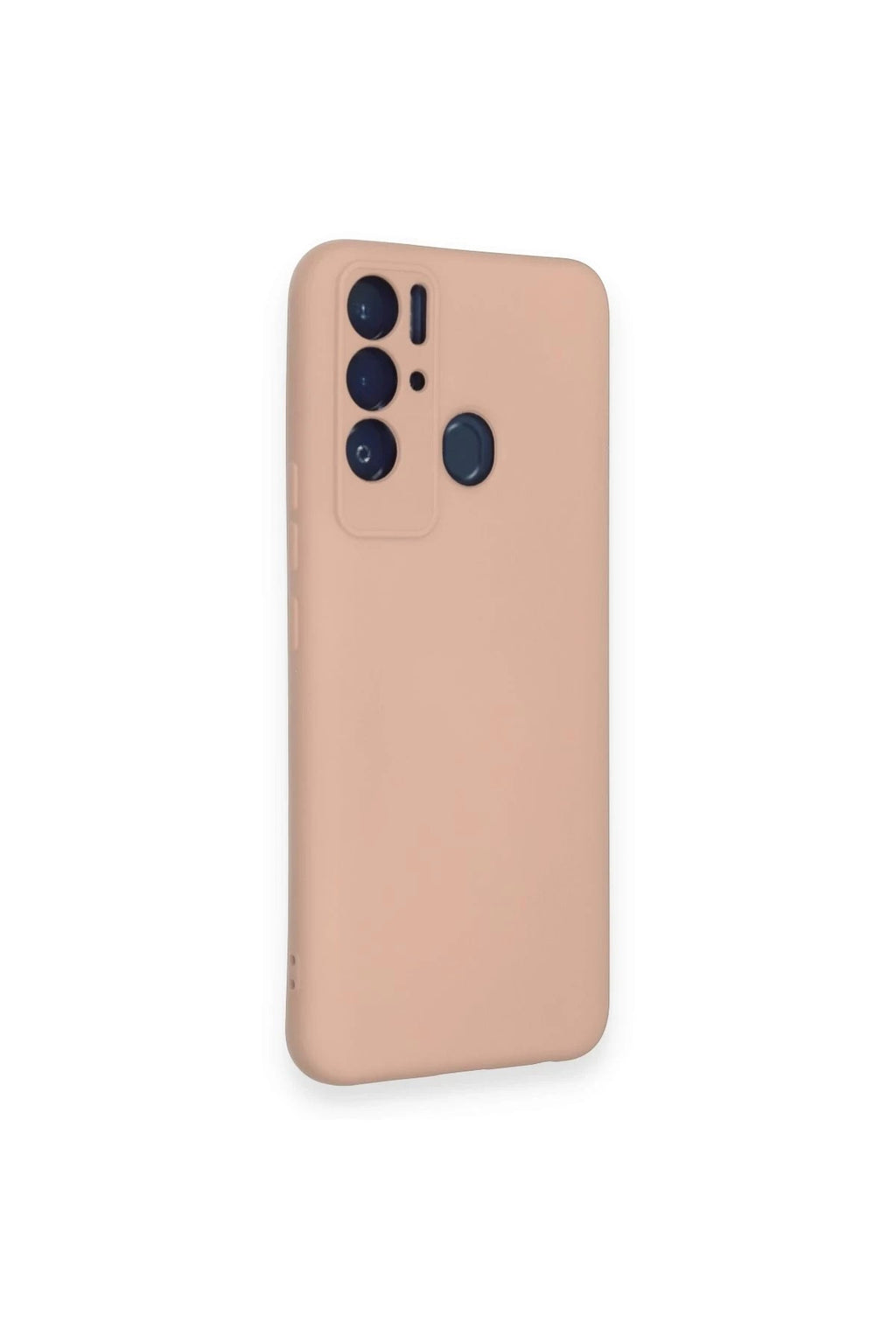 Mey İthalat® Tecno Pova Neo Kılıf Nano içi Kadife Silikon - Pudra