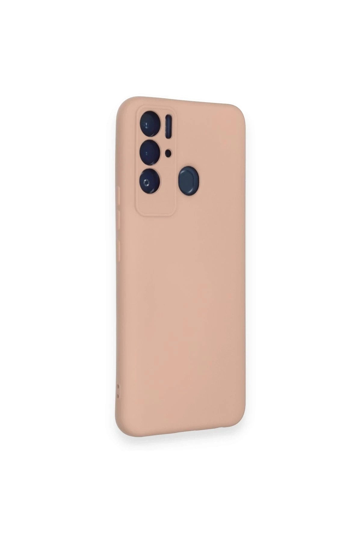 Mey İthalat® Tecno Pova Neo Kılıf Nano içi Kadife Silikon - Pudra