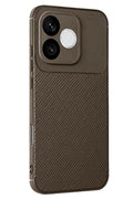Mey İthalat® Huawei Honor 600 Lite Auto Focus Karbon Kapak - Kahverengi