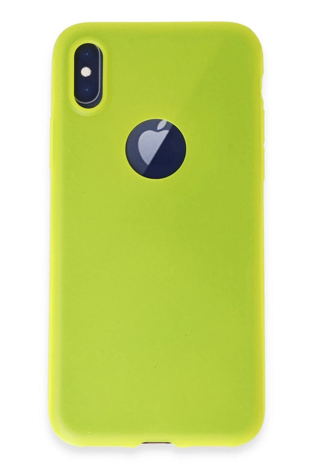 Mey İthalat® iPhone X Kılıf First Silikon - Parlak Sarı