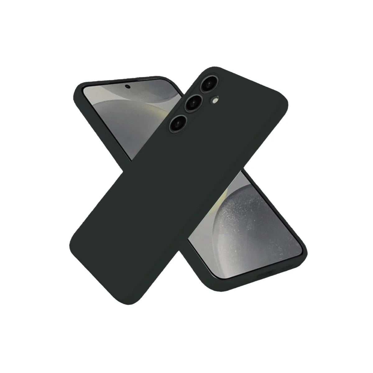 Mey İthalat® Samsung Galaxy S25 Kılıf Nano içi Kadife Silikon - Siyah