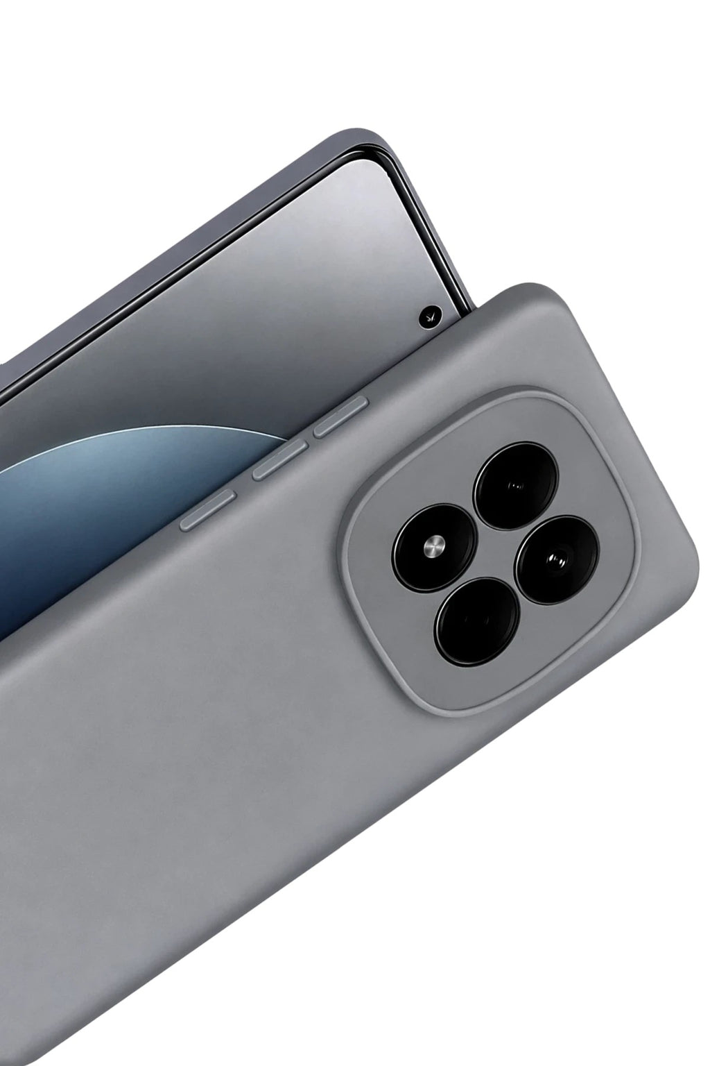 Mey İthalat® Redmi Note 15 4G First Silikon - Gri