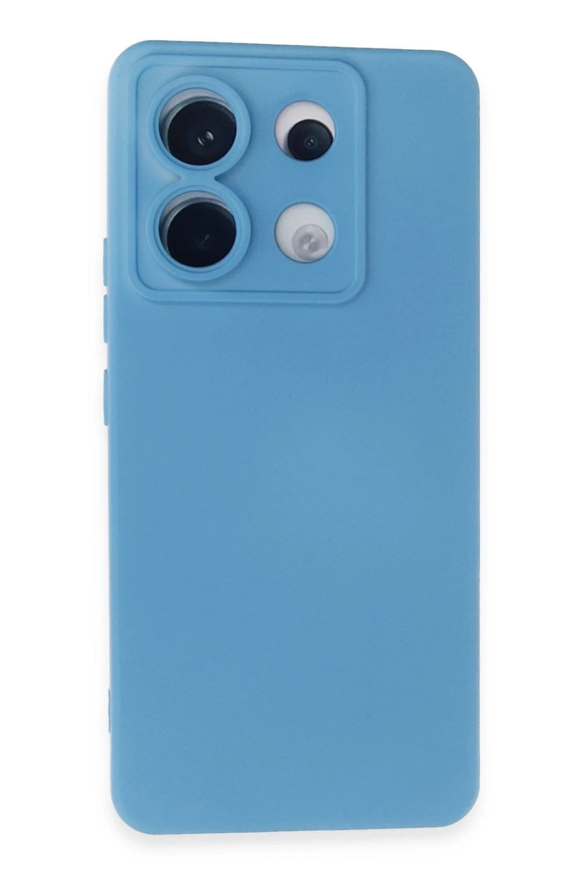 Mey İthalat® Redmi Note 13 Pro 5G Kılıf Nano içi Kadife Silikon - Mavi