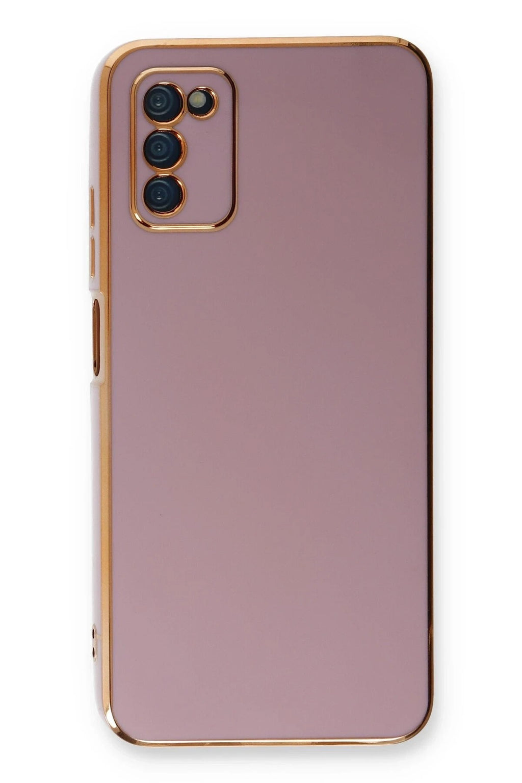 Mey İthalat® Samsung Galaxy A03S Kılıf Volet Silikon - Mor