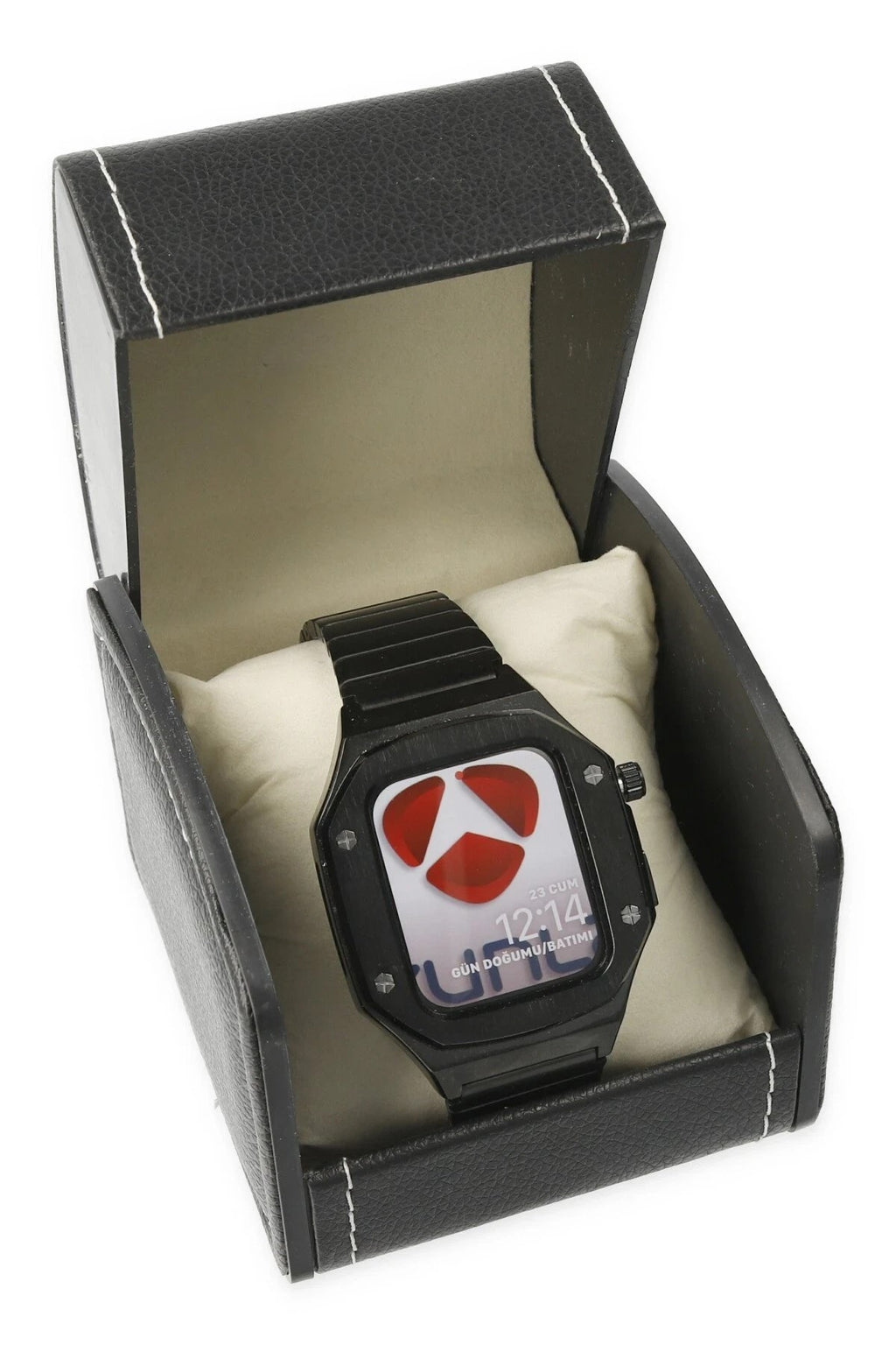 Mey İthalat® Watch 44mm KR409 Metal Kordon - Siyah
