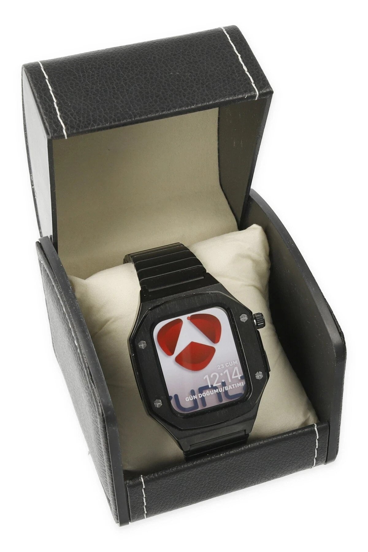 Mey İthalat® Watch 44mm KR409 Metal Kordon - Siyah