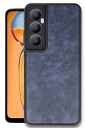 Mey İthalat® Realme C65 Kılıf Aras Deri Kapak - Lacivert