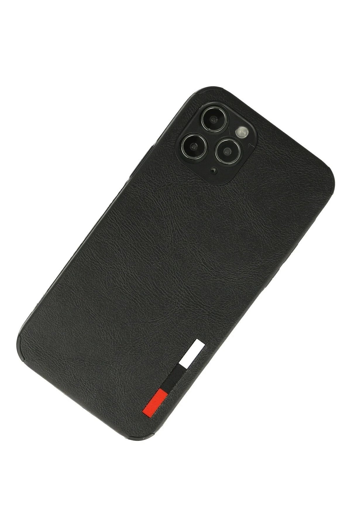 Mey İthalat® iPhone 11 Pro Kılıf Loop Deri Silikon - Siyah