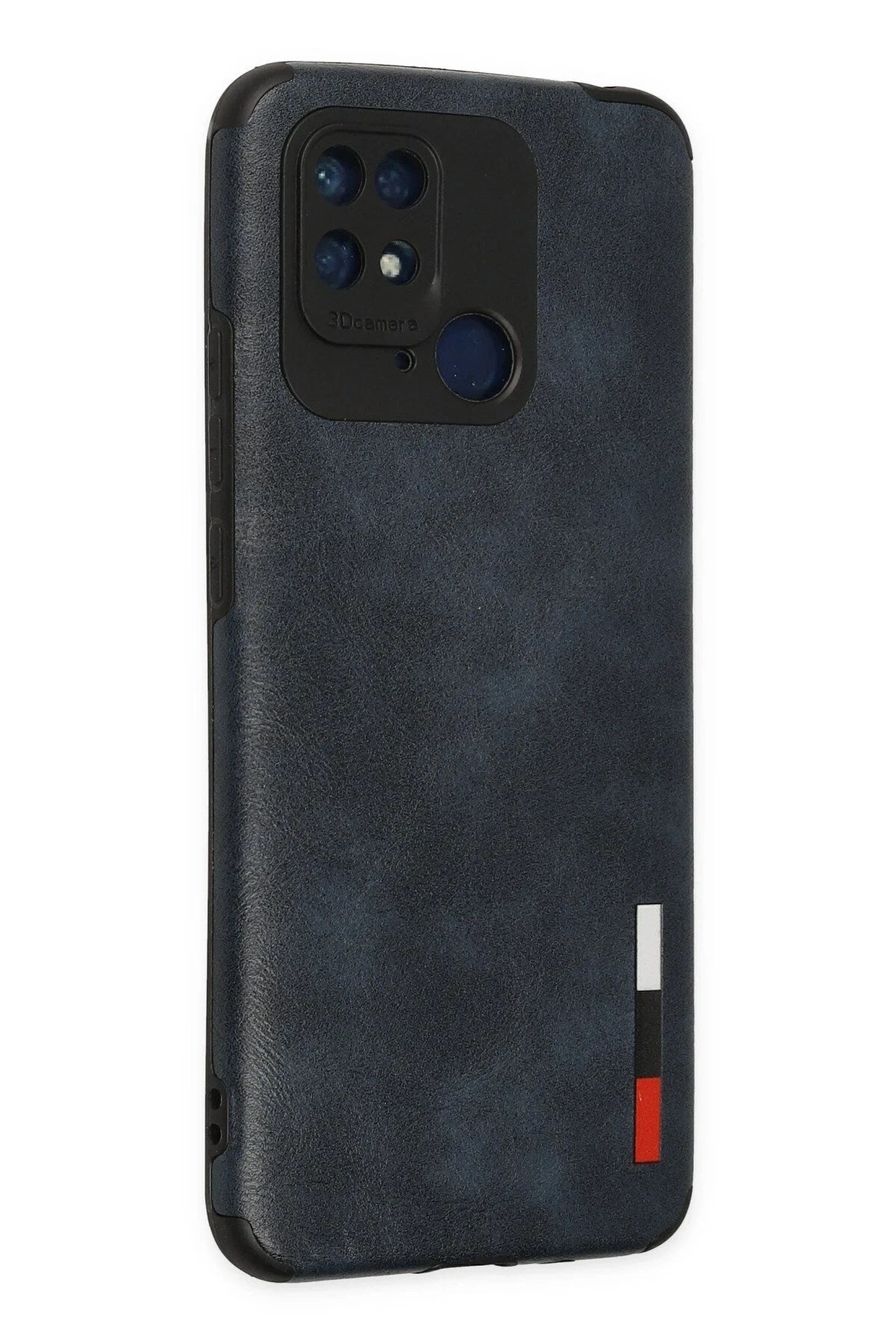 Mey İthalat® Redmi 10C Kılıf Loop Deri Silikon - Lacivert