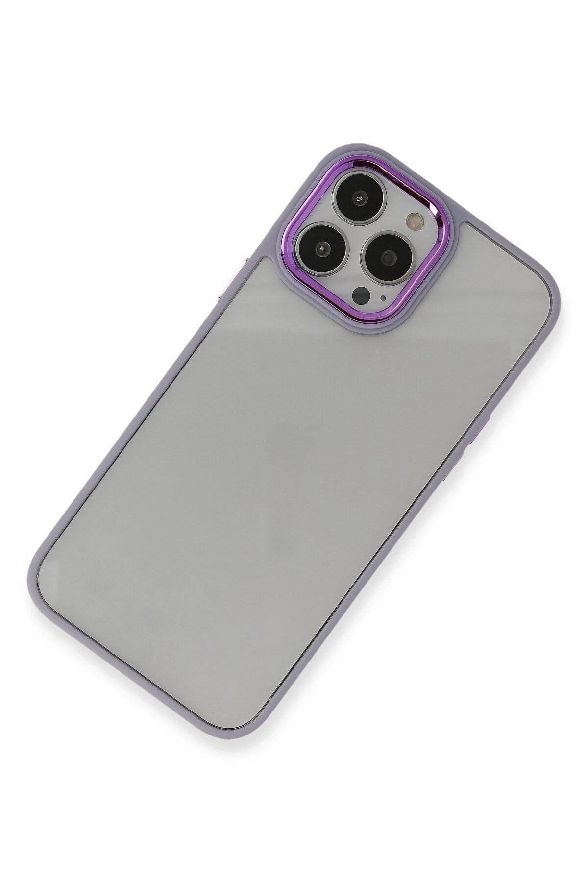 Mey İthalat® iPhone 14 Pro Kılıf Dora Kapak - Lila