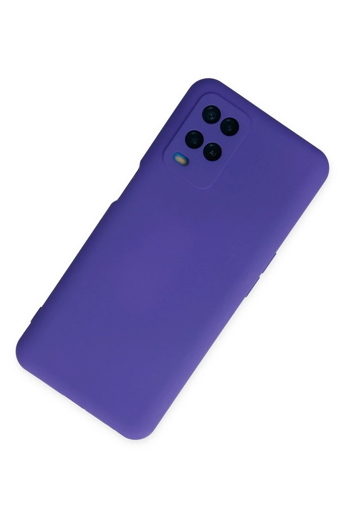 Mey İthalat® A54 4G Kılıf Nano içi Kadife Silikon - Mor