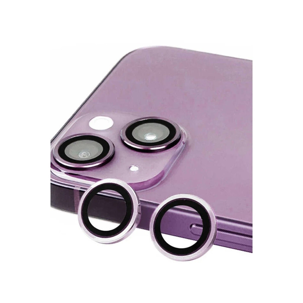 Mey İthalat® iPhone 14 Plus Raze Metal Kamera Lens - Mor