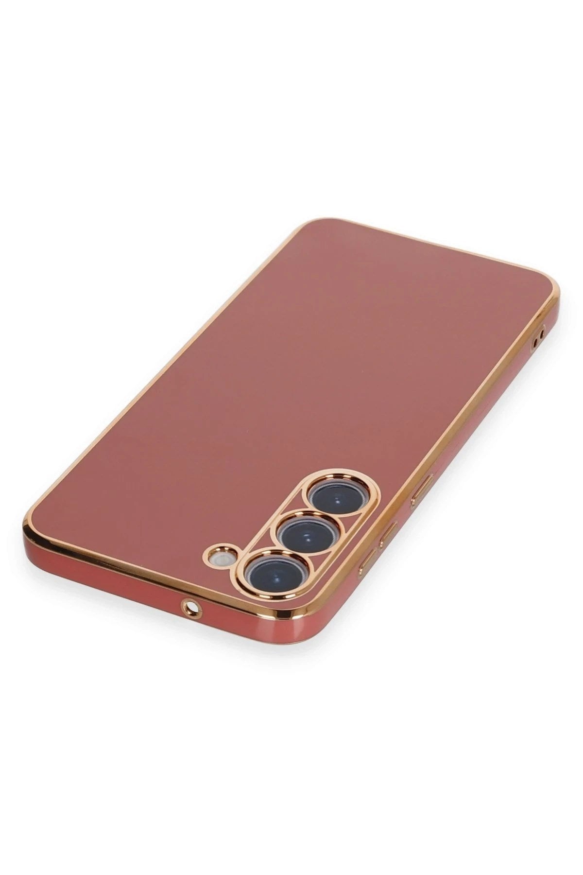 Mey İthalat® Samsung Galaxy S23 Plus Kılıf Volet Silikon - Kırmızı
