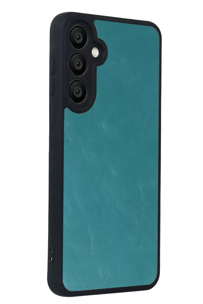 Mey İthalat® Samsung Galaxy A37 5G Aras Deri Kapak - Açık Yeşil