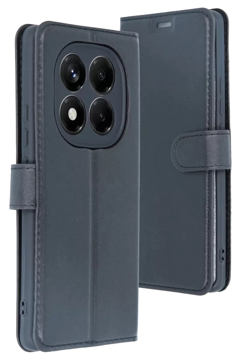 Mey İthalat® Redmi Note 15 Pro 5G Trend S Plus Kapaklı Kılıf - Siyah