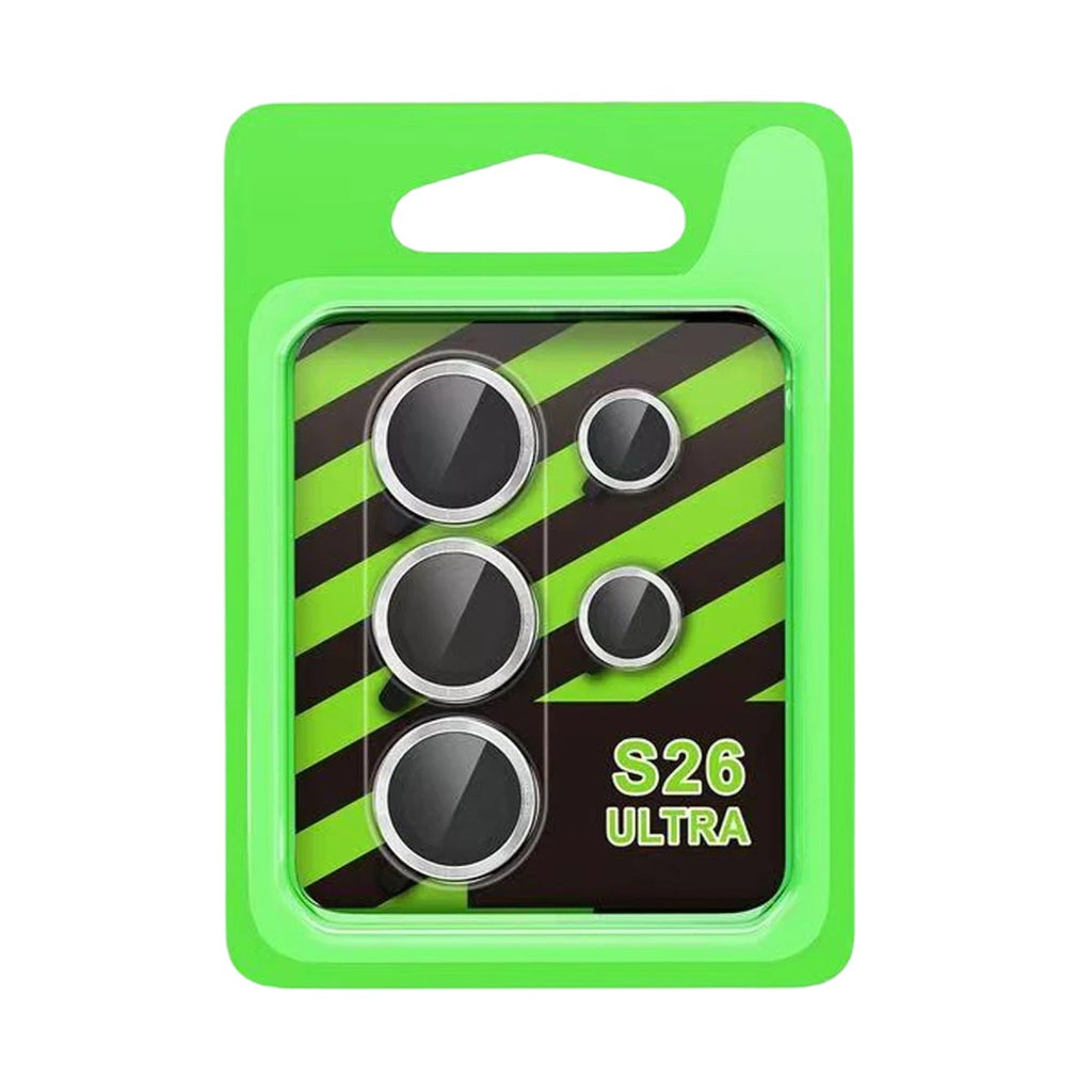 Mey İthalat® Samsung Galaxy S26 Ultra Raze Metal Kamera Lens - Gümüş