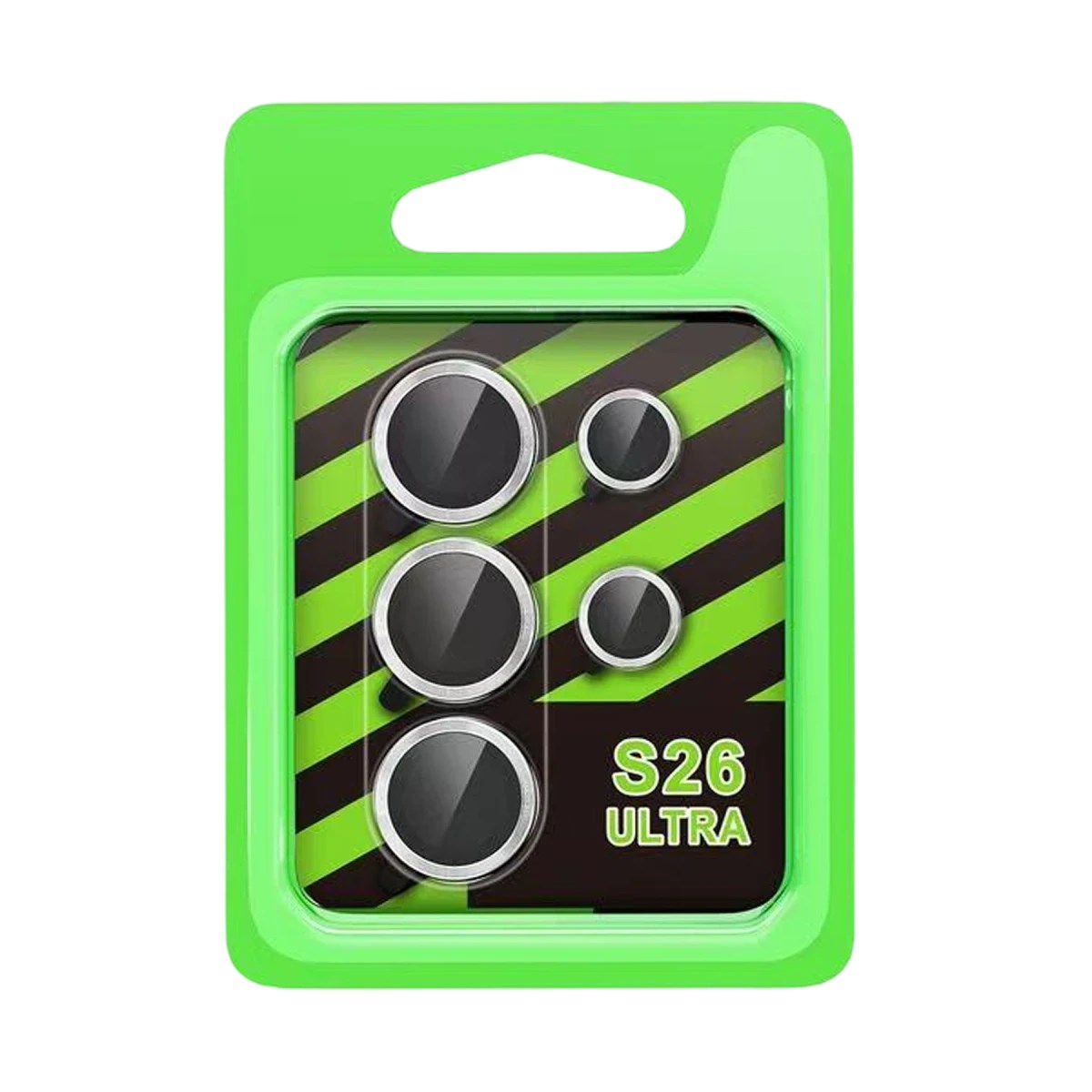 Mey İthalat® Samsung Galaxy S26 Ultra Raze Metal Kamera Lens - Gümüş