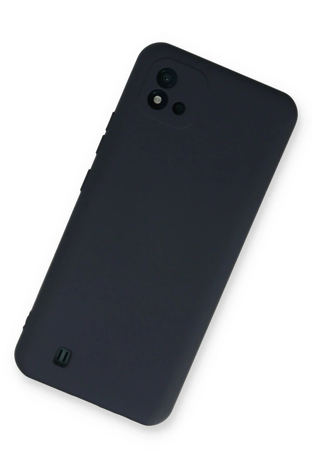 Mey İthalat® Realme C11 2021 Kılıf Nano içi Kadife Silikon - Lacivert