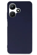 Mey İthalat® İnfinix Hot 30i Kılıf First Silikon - Lacivert