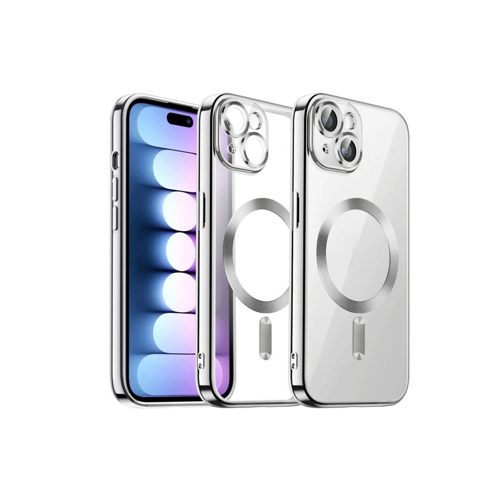 Mey İthalat® iPhone 13 Kılıf Kross Magneticsafe Kapak - Titan Gri