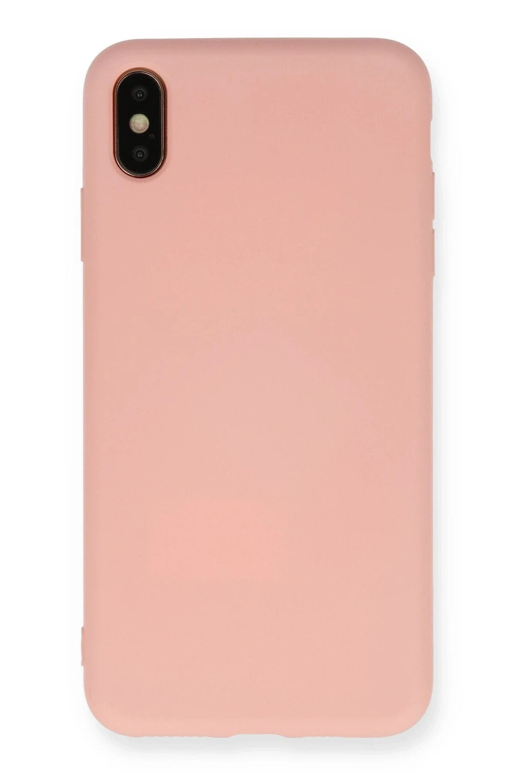 Mey İthalat® iPhone XS Max Kılıf Nano içi Kadife Silikon - Pembe