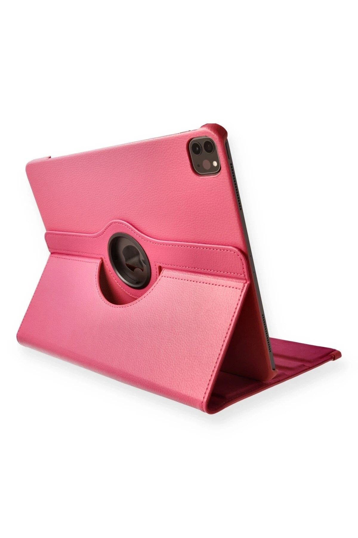 Mey İthalat® iPad Pro 11 (2020) Kılıf 360 Tablet Deri Kılıf - Pembe