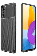Mey İthalat® Samsung Galaxy M52 5G Kılıf Auto Focus Karbon Kapak - Siyah