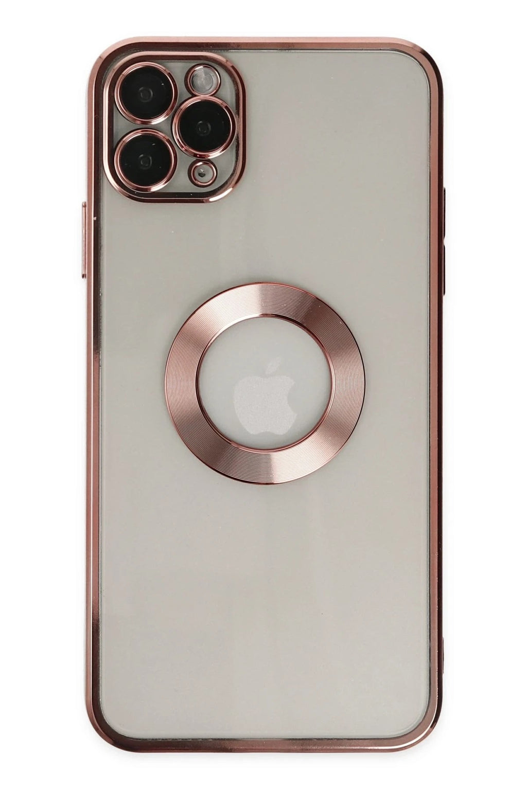 Mey İthalat® iPhone 11 Pro Kılıf Slot Silikon - Rose Gold