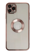 Mey İthalat® iPhone 11 Pro Kılıf Slot Silikon - Rose Gold