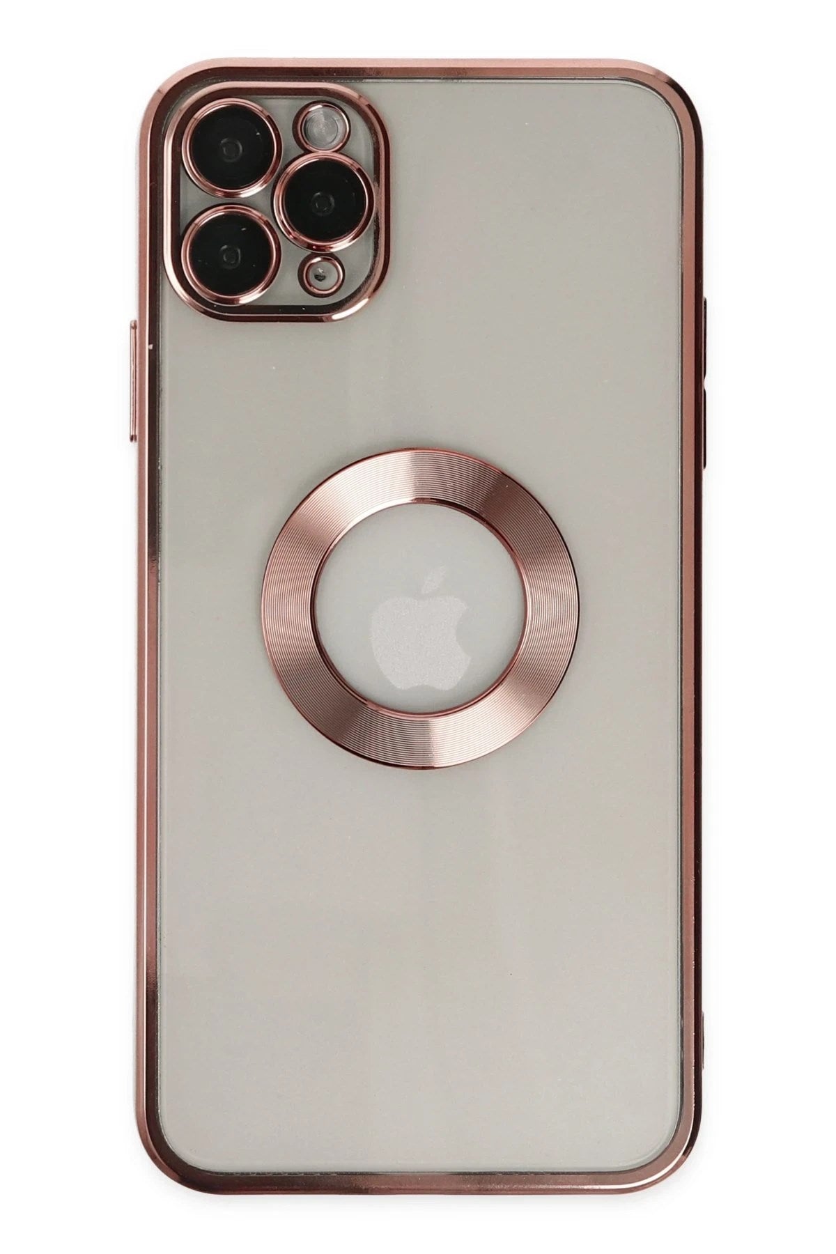 Mey İthalat® iPhone 11 Pro Kılıf Slot Silikon - Rose Gold